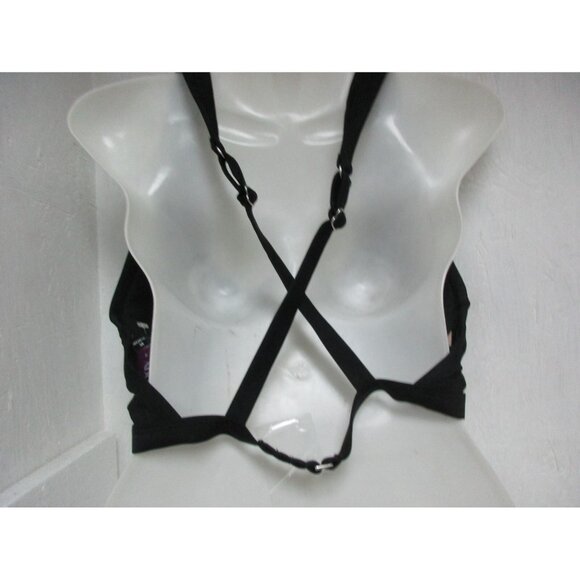 Adore Me Women's Contour Swim Top Black Size Medium New !!! - Picture 2 of 2